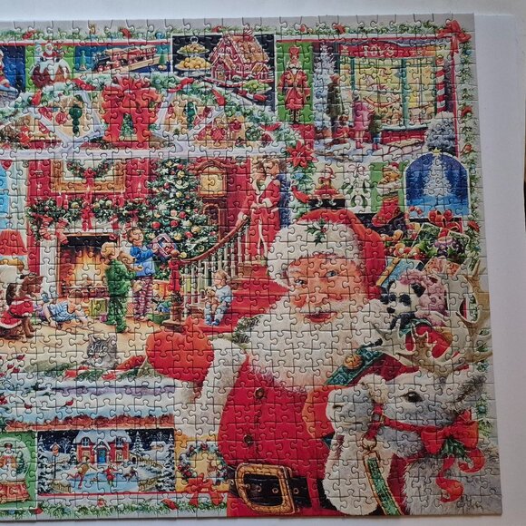 1000 Piece "Christmas is Coming" Jigsaw Puzzle - Picture 3 of 4